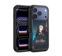 Head Case Designs Licenza Ufficiale Harry Potter Draco Malfoy Celebrazione Anime Custodia Antiurto Ultra Blindata Compatibile con Apple iPhone 17 PRO Max