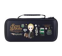 Head Case Designs Licenza Ufficiale Harry Potter Draco Malfoy Distintivi E Personaggi Custodia Rigida Da Viaggio Compatibile con Asus ROG Ally