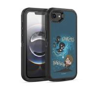 Head Case Designs Licenza Ufficiale Harry Potter Expecto Patronum Deathly Hallows III Custodia Antiurto Ultra Blindata compatibile con Apple iPhone 16e / iPhone 17e