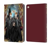 Head Case Designs Licenza Ufficiale Harry Potter Fred E George Weasley 25° Anniversario Anime Custodia Portafoglio in Pelle Compatibile con Apple iPad Air 2 (2014)