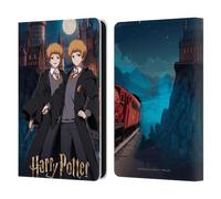 Head Case Designs Licenza Ufficiale Harry Potter Fred E George Weasley Celebrazione Anime Custodia Portafoglio in Pelle Compatibile con Amazon Kindle 11th Gen 6in 2022