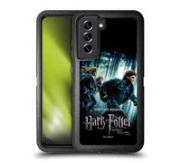 Head Case Designs Licenza Ufficiale Harry Potter Gruppo Deathly Hallows VII Custodia Antiurto Ultra Blindata Compatibile con Samsung Galaxy S21 Fe 5G