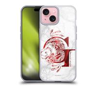 Head Case Designs Licenza Ufficiale Harry Potter Gryffindor Aguamenti Deathly Hallows IX Custodia in Gel [Protezione di Grado Militare] Compatibile con Apple iPhone 15 E Compatibile con MagSafe