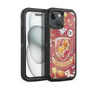 Head Case Designs Licenza Ufficiale Harry Potter Gryffindor Modello Deathly Hallows XIII Custodia Antiurto Ultra Blindata Compatibile con Apple iPhone 15