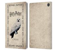 Head Case Designs Licenza Ufficiale Harry Potter Hedwig Civetta Prisoner Of Azkaban III Custodia Portafoglio in Pelle Compatibile con Amazon Fire Max 11 2023