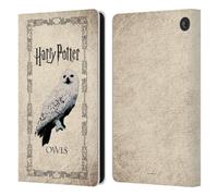 Head Case Designs Licenza Ufficiale Harry Potter Hedwig Civetta Prisoner of Azkaban III Custodia Portafoglio in Pelle Compatibile con Amazon Fire 7 2022