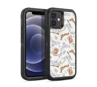Head Case Designs Licenza Ufficiale Harry Potter Hedwig Owl Modello Deathly Hallows XIII Custodia Antiurto Ultra Blindata Compatibile con Apple iPhone 12 / iPhone 12 PRO