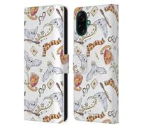 Head Case Designs Licenza Ufficiale Harry Potter Hedwig Owl Modello Deathly Hallows XIII Custodia Portafoglio in Pelle Compatibile con Samsung Galaxy A07