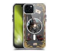 Head Case Designs Licenza Ufficiale Harry Potter Hermione Granger 25° Anniversario Anime Custodia Antiurto [Grado Militare] Compatibile con Apple iPhone 15 Plus e Compatibile con MagSafe