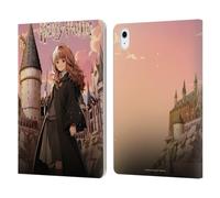 Head Case Designs Licenza Ufficiale Harry Potter Hermione Granger Celebrazione Anime Custodia Portafoglio in Pelle Compatibile con Apple iPad Air 11 2020/2022/2024/2025