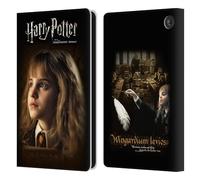 Head Case Designs Licenza Ufficiale Harry Potter Hermione Granger Sorcerer's Stone II Custodia Portafoglio in Pelle Compatibile con Amazon Fire 7 2022