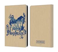 Head Case Designs Licenza Ufficiale Harry Potter Hogsmeade Tipografia Delle Località Custodia Portafoglio in Pelle Compatibile con Amazon Kindle Paperwhite 6