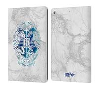 Head Case Designs Licenza Ufficiale Harry Potter Hogwarts Aguamenti Deathly Hallows IX Custodia Portafoglio in Pelle Compatibile con Apple iPad 10.2 2019/2020/2021