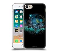 Head Case Designs Licenza Ufficiale Harry Potter Hogwarts Deathly Hallows XVIII Custodia in Gel [Grado Militare] Compatibile con Apple iPhone 7/8 / SE 2020 & 2022 E Compatibile con MagSafe