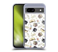 Head Case Designs Licenza Ufficiale Harry Potter Hogwarts Modello Deathly Hallows XIII Custodia in Gel [Protezione di Grado Militare] Compatibile con Google Pixel 8a E Compatibile con MagSafe