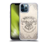 Head Case Designs Licenza Ufficiale Harry Potter Hogwarts Pergamena Sorcerer's Stone I Custodia in Gel [Protezione di Grado Militare] Compatibile con Apple iPhone 12 PRO Max E Compatibile con MagSafe