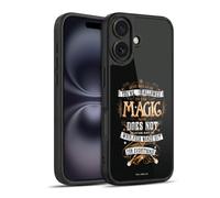 Head Case Designs Licenza Ufficiale Harry Potter Just Because Magic Molly Deathly Hallows XIV Cover in Gel Rinforzata [Protezione di Grado Militare] Compatibile con Apple iPhone 16