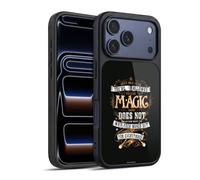 Head Case Designs Licenza Ufficiale Harry Potter Just Because Magic Molly Deathly Hallows XIV Cover in Gel Rinforzata [Protezione di Grado Militare] Compatibile con Apple iPhone 17 PRO