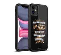 Head Case Designs Licenza Ufficiale Harry Potter Just Because Magic Molly Deathly Hallows XIV Cover in Gel Rinforzata [Protezione di Grado Militare] Compatibile con Apple iPhone 11