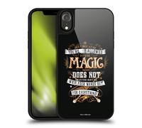 Head Case Designs Licenza Ufficiale Harry Potter Just Because Magic Molly Deathly Hallows XIV Cover in Gel Rinforzata [Protezione di Grado Militare] Compatibile con Apple iPhone XR