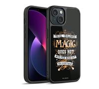 Head Case Designs Licenza Ufficiale Harry Potter Just Because Magic Molly Deathly Hallows XIV Cover in Gel Rinforzata [Protezione di Grado Militare] Compatibile con Apple iPhone 13