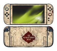 Head Case Designs Licenza Ufficiale Harry Potter La Mappa del Malandrino Grafica Vinile Sticker Gaming Pelle Adesivo Compatibile con Nintendo Switch 2