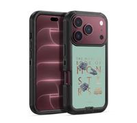 Head Case Designs Licenza Ufficiale Harry Potter Libro dei Mostri Deathly Hallows XXXI Custodia Antiurto Ultra Blindata compatibile con Apple iPhone 18 Pro