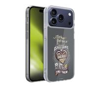 Head Case Designs Licenza Ufficiale Harry Potter Love us Never Leave us Sirius Deathly Hallows XIV Custodia in Gel [Protezione di Grado Militare] Compatibile con Apple iPhone 17 PRO