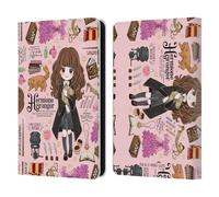 Head Case Designs Licenza Ufficiale Harry Potter Modello Hermione Deathly Hallows XXXVII Custodia Portafoglio in Pelle Compatibile con Amazon Kindle 11th Gen 6in 2022