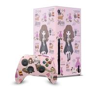 Head Case Designs Licenza Ufficiale Harry Potter Modello Hermione Grafica Pacchetto Console Da Gioco Wrap E Pelle Per Controller Compatibile con Xbox Series X