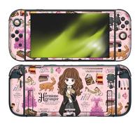 Head Case Designs Licenza Ufficiale Harry Potter Modello Hermione Grafica Vinile Sticker Gaming Pelle Adesivo Compatibile con Nintendo Switch 2