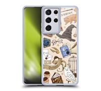 Head Case Designs Licenza Ufficiale Harry Potter Modello Hogwarts Deathly Hallows XXXVII Custodia in Gel [Protezione di Grado Militare] Compatibile con Samsung Galaxy S21 Ultra 5G