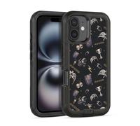 Head Case Designs Licenza Ufficiale Harry Potter Modello Horcruxes I Dissennatori Si Baciano Custodia Antiurto Ultra Blindata compatibile con Apple iPhone 16