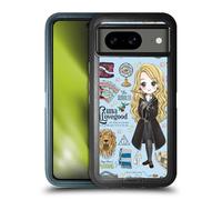 Head Case Designs Licenza Ufficiale Harry Potter Modello Luna Deathly Hallows XXXVII Custodia Antiurto Ultra Blindata Compatibile con Google Pixel 8