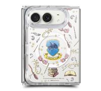 Head Case Designs Licenza Ufficiale Harry Potter Motivo Corvonero Icone Magiche Custodia Antiurto [Protezione di Grado Militare] Compatibile con Apple iPhone Duo e Compatibile con MagSafe