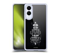 Head Case Designs Licenza Ufficiale Harry Potter Nothing To Fear Citazione Deathly Hallows XIV Custodia in Gel [Protezione di Grado Militare] Compatibile con Samsung Galaxy S25 Edge