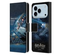 Head Case Designs Licenza Ufficiale Harry Potter Poster Macchina Volante Chamber of Secrets III Custodia Portafoglio in Pelle Compatibile con Apple iPhone 17 PRO