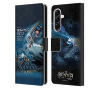 Head Case Designs Licenza Ufficiale Harry Potter Poster Macchina Volante Chamber Of Secrets III Custodia Portafoglio in Pelle Compatibile con Samsung Galaxy A56 5G