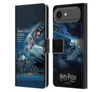 Head Case Designs Licenza Ufficiale Harry Potter Poster Macchina Volante Chamber of Secrets III Custodia Portafoglio in Pelle Compatibile con Apple iPhone 17 Air