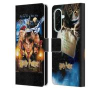 Head Case Designs Licenza Ufficiale Harry Potter Poster Sorcerer's Stone II Custodia Portafoglio in Pelle Compatibile con Samsung Galaxy A26 5G