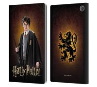 Head Case Designs Licenza Ufficiale Harry Potter Primo Piano Chamber of Secrets IV Custodia Portafoglio in Pelle Compatibile con Amazon Fire Max 11 2023