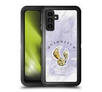 Head Case Designs Licenza Ufficiale Harry Potter Quidditch Golden Snitch Deathly Hallows XVII Custodia Antiurto Ultra Blindata Compatibile con Samsung Galaxy A13 5G (2021)