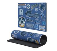 Head Case Designs Licenza Ufficiale Harry Potter Ravenclaw Collezione Collage Di Adesivi 9.84 x 11.81 x 0.12 inches (250 x 300 mm) - S Tappetino Per Mouse E Scrivania Da Ufficio Per Giochi Tastiera PC