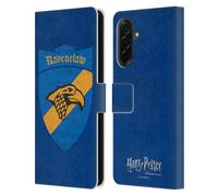 Head Case Designs Licenza Ufficiale Harry Potter Ravenclaw Cresta Sorcerer's Stone I Custodia Portafoglio in Pelle Compatibile con Samsung Galaxy A36 5G