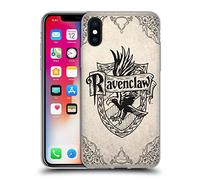 Head Case Designs Licenza Ufficiale Harry Potter Ravenclaw Pergamena Sorcerer's Stone I Custodia in Gel [Protezione di Grado Militare] Compatibile con Apple iPhone X/iPhone XS