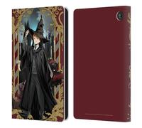Head Case Designs Licenza Ufficiale Harry Potter Ron Weasley 25° Anniversario Anime Custodia Portafoglio in Pelle Compatibile con Amazon Fire 7 2022