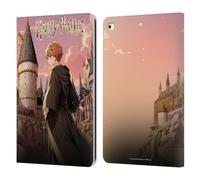 Head Case Designs Licenza Ufficiale Harry Potter Ron Weasley Celebrazione Anime Custodia Portafoglio in Pelle Compatibile con Apple iPad 9.7 2017 / iPad 9.7 2018