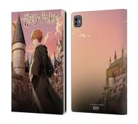 Head Case Designs Licenza Ufficiale Harry Potter Ron Weasley Celebrazione Anime Custodia Portafoglio in Pelle Compatibile con Apple iPad PRO 11 M4/M5 2024/2025
