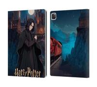 Head Case Designs Licenza Ufficiale Harry Potter Severus Snape Celebrazione Anime Custodia Portafoglio in Pelle Compatibile con Apple iPad PRO 12.9 2020/2021/2022