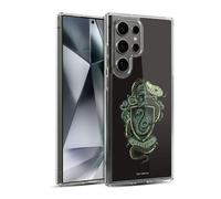 Head Case Designs Licenza Ufficiale Harry Potter Slytherin Deathly Hallows XIV Custodia in Gel [Protezione di Grado Militare] Compatibile con Samsung Galaxy S24 Ultra 5G E Compatibile con MagSafe